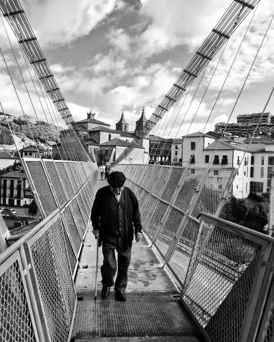 Puente colgante