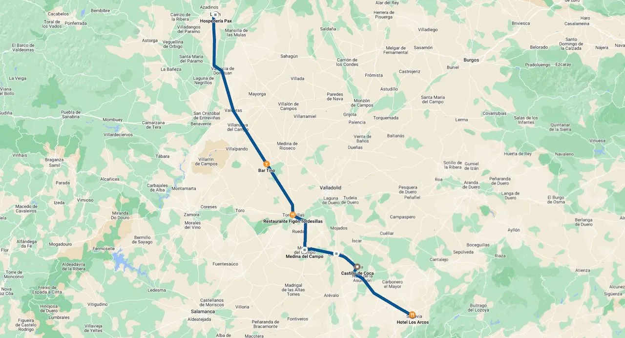 Ruta León-segovia 2023